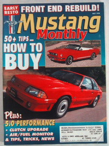 MUSTANG MONTHLY 1994 MAY - GT350-R, GT/CS, SKYLIGHT